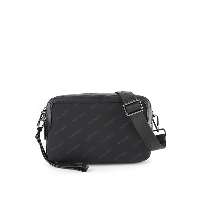 Stanford Clutch/Msg Bag In Black
