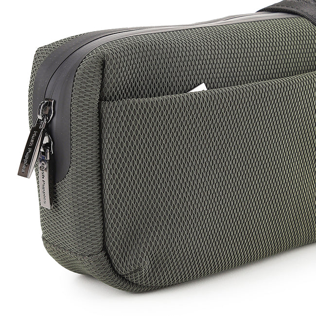 Timmy Clutch / Messenger Bag In Khaki