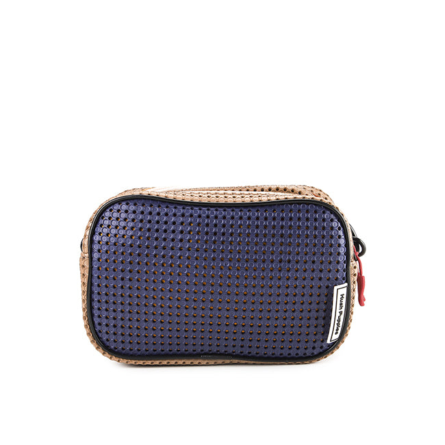 Watson Messenger Bag In Red/Navy