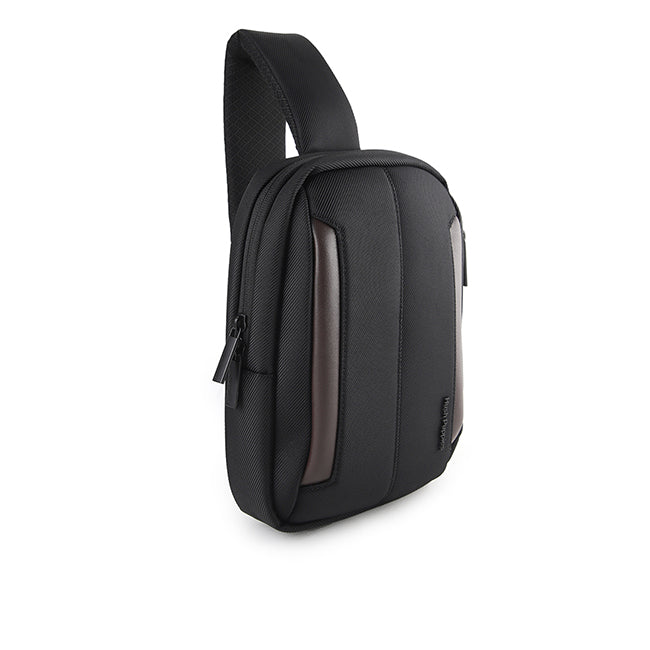 Westley Chest Bag In Black