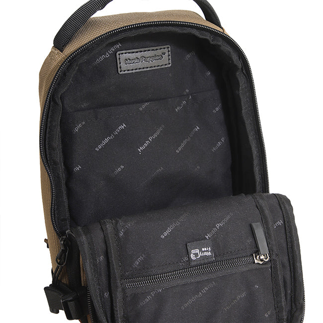 Tanner Chest Bag In Brown