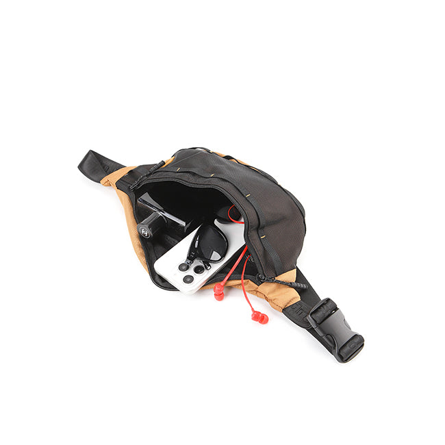 Holiday Waist Bag In Tan