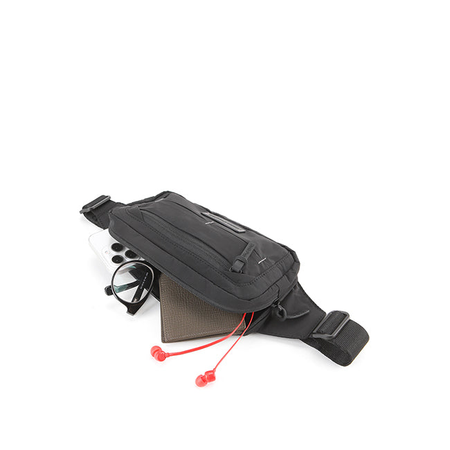 Xander Waist Bag In Black