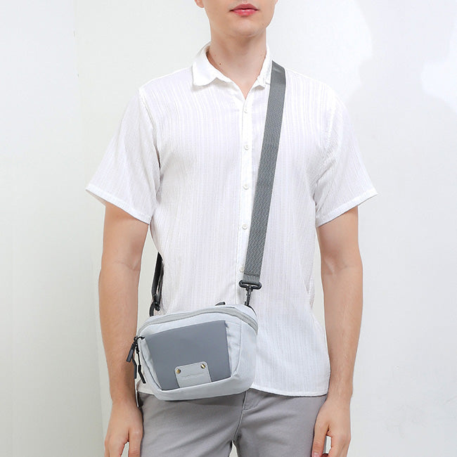 Zinc Sling Bag - S In Light Grey