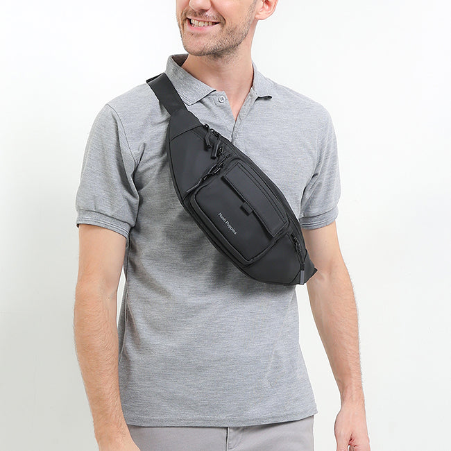 Zack Waist Bag In Black
