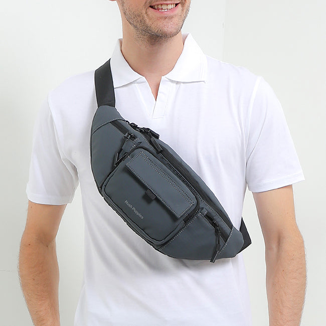 Zack Waist Bag In Grey