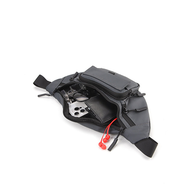 Zack Waist Bag In Grey