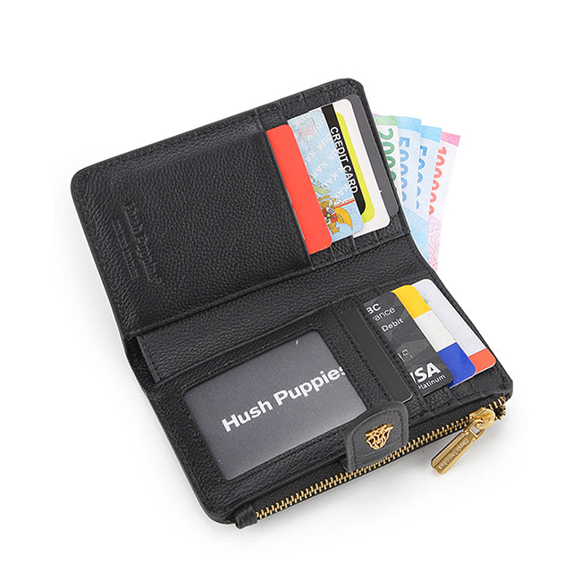 Short Wallet Becca Bi Fold Wlt In Black