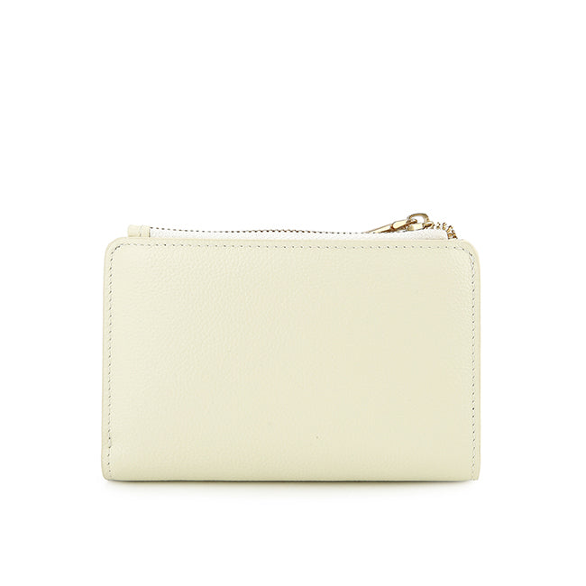 Short Wallet Becca Bi Fold Wlt In Cream