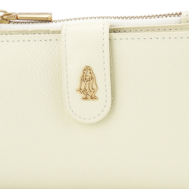 Short Wallet Becca Bi Fold Wlt In Cream