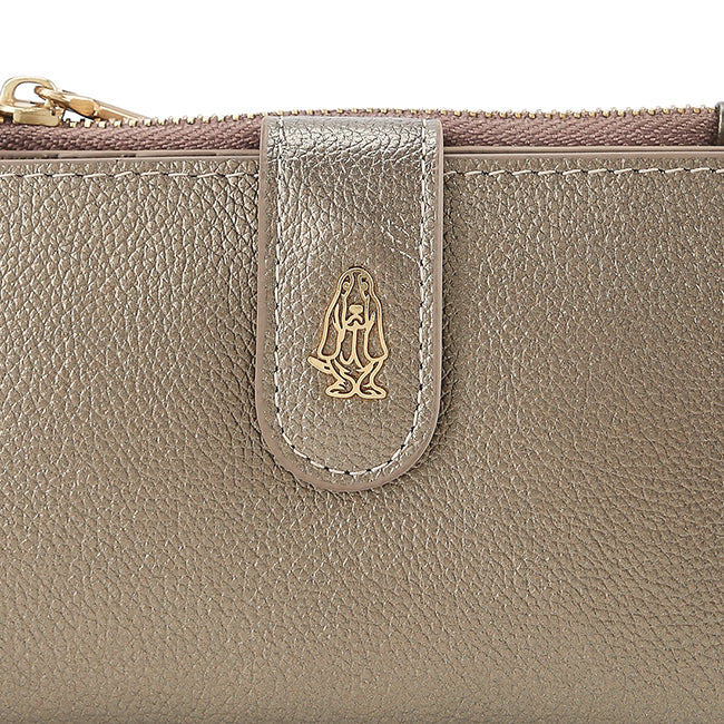 Short Wallet Becca Bi Fold Wlt In Gold