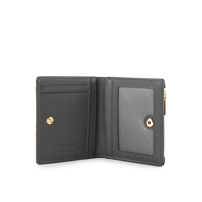 Bonnie Bi Fold Wlt In Dark Grey