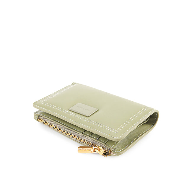 Britney Bi Fold Wlt In Green