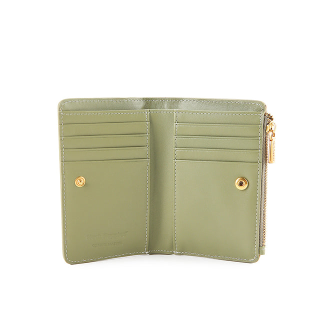 Britney Bi Fold Wlt In Green