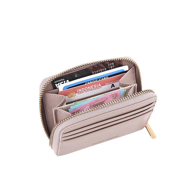 Short Wallet Blair Short Zip Wlt In Nude Pink