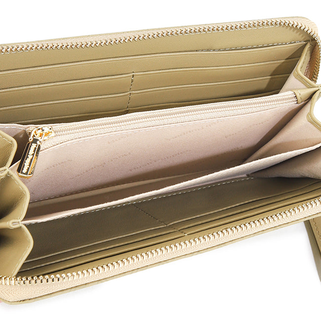 Bonnie Long Zip Wlt In Sand