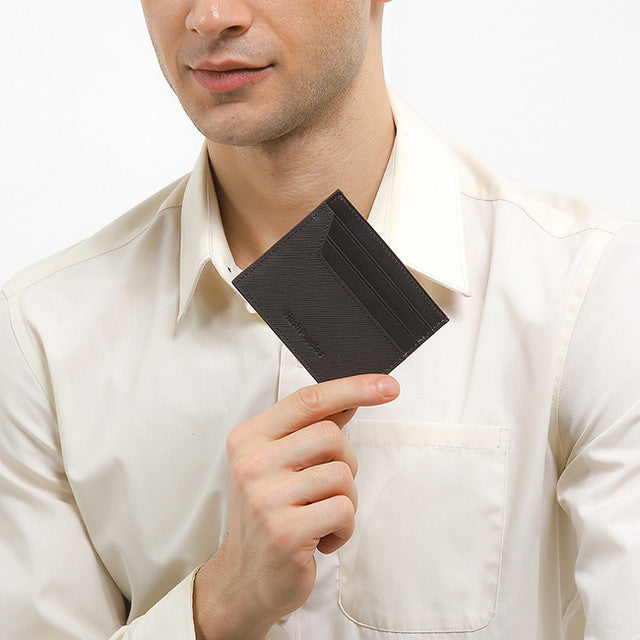 Card Holder Jack Card H In Dark Brown