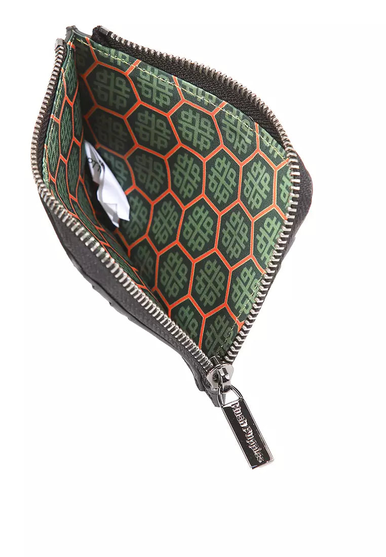 Art Deco Card H In Black