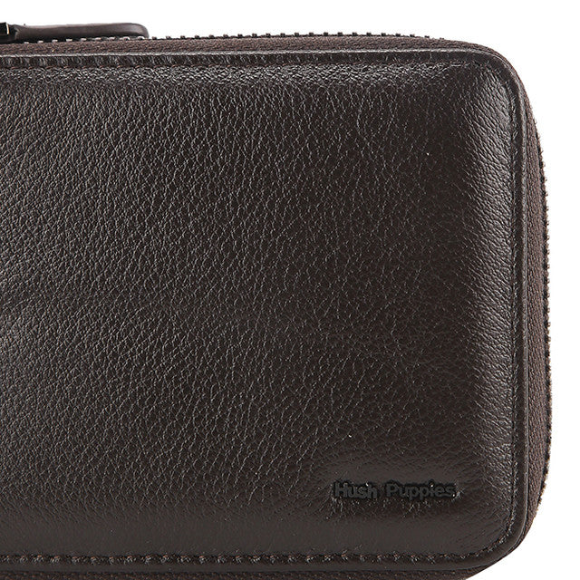 Wallet Nazer Zip Wlt In Dark Brown
