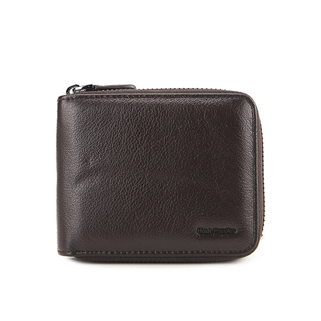 Wallet Nazer Zip Wlt In Dark Brown