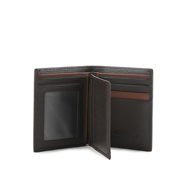 Short Wallet Richie Bi-Fold Wlt F In Dark Brown