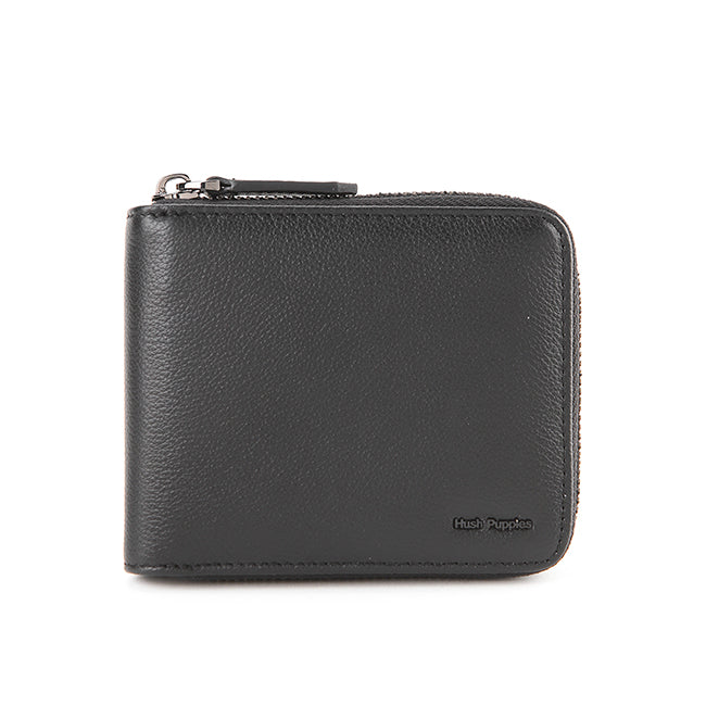 Jiro Short Zip Wlt In Black