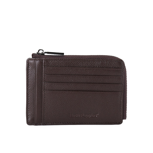 Jamison Card Holder In Dark Brown