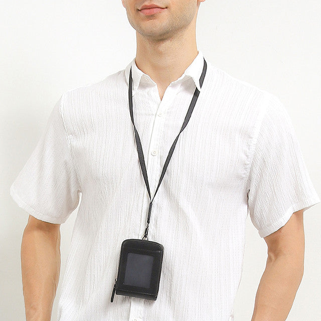 Card Holder Robbins Card H V Name Tag H In Black