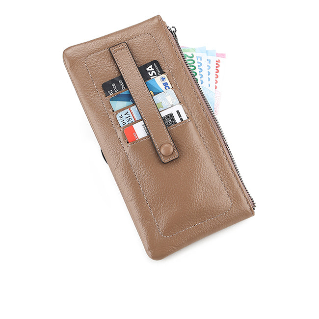 Salvino Pouch In Dark Tan