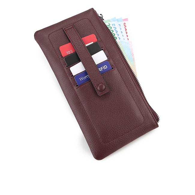 Salvino Pouch In Maroon