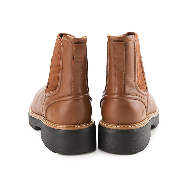 Boots Jodie Chelsea In Cognac Leather