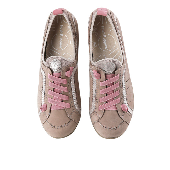 Sneakers Ladies Casual - Qualify In Vintage Grey Nubuck