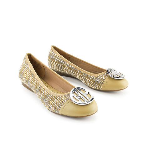 Flats Samantha Twilly In Khaki