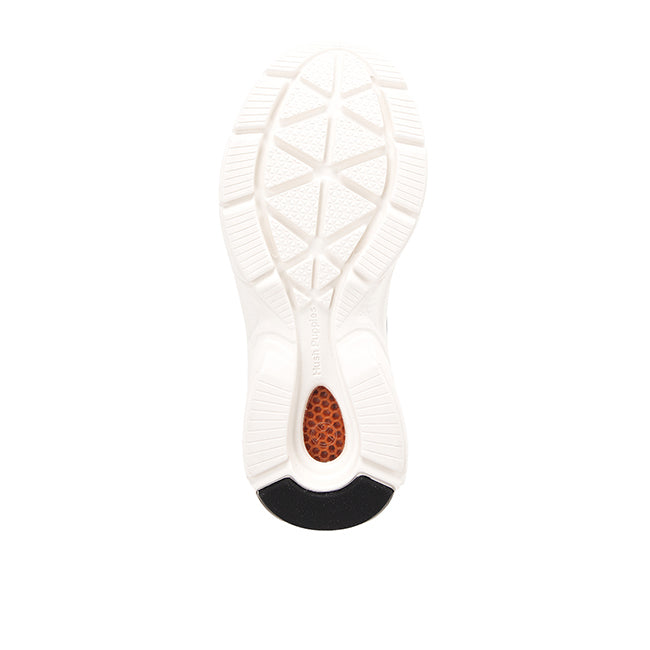 Sling Back Movement Hybrid In Bold Black Leather