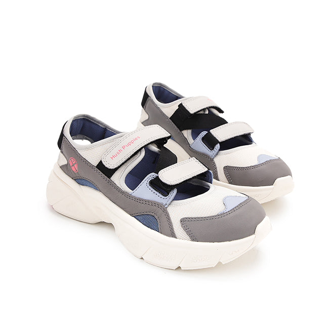 Sling Back Movement Hybrid In Calm Grey Leather