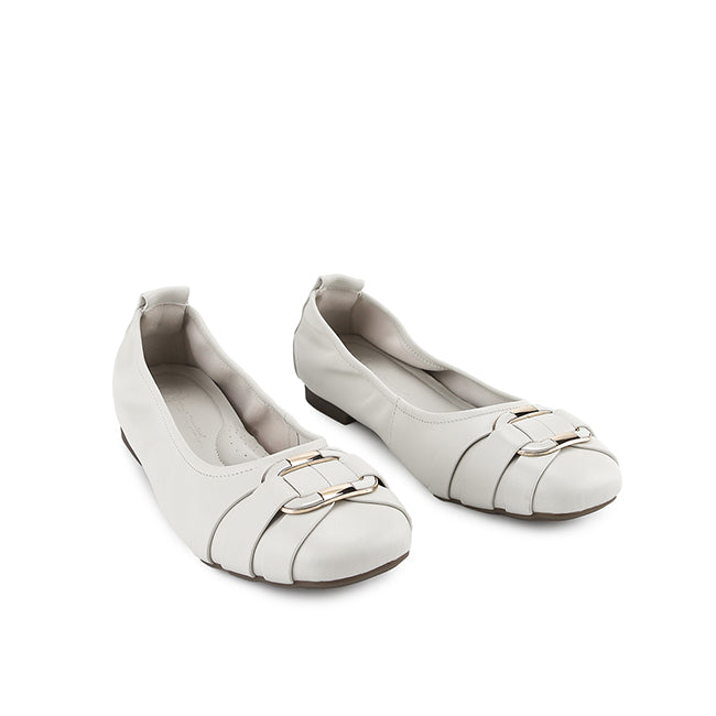 Flats Donna Carl In Off White