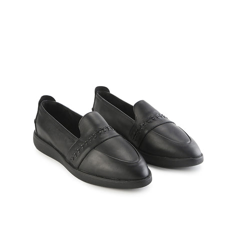 Loafers Aura Loafer In Bold Black Leather