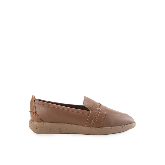 Loafers Aura Loafer In Cognac Leather