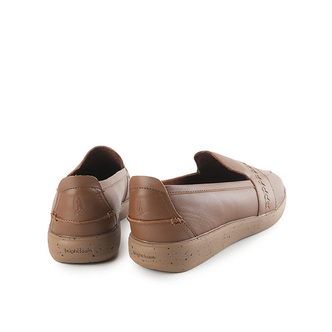 Loafers Aura Loafer In Cognac Leather