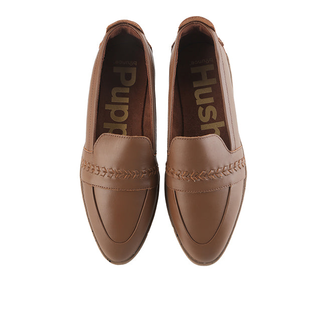Loafers Aura Loafer In Cognac Leather
