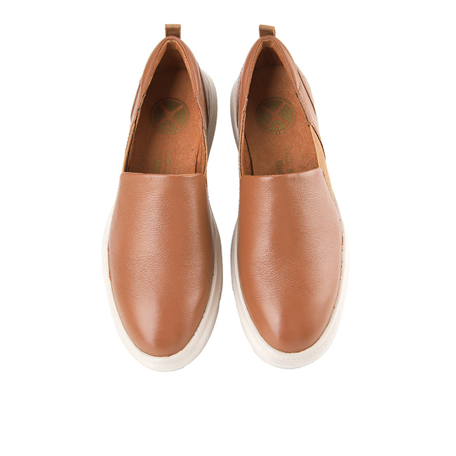 Slip On Joy Slip-On In Tan Leather