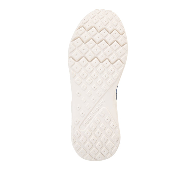 Seventy8 Lthr Runner In Stone Blue Nubuck