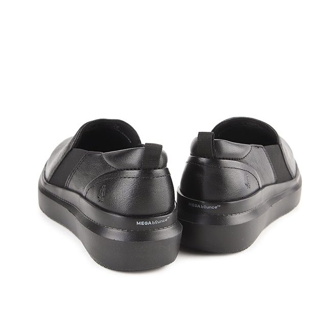 Slip On Joy Slip-On In Bold Black Leather