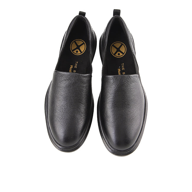 Slip On Joy Slip-On In Bold Black Leather