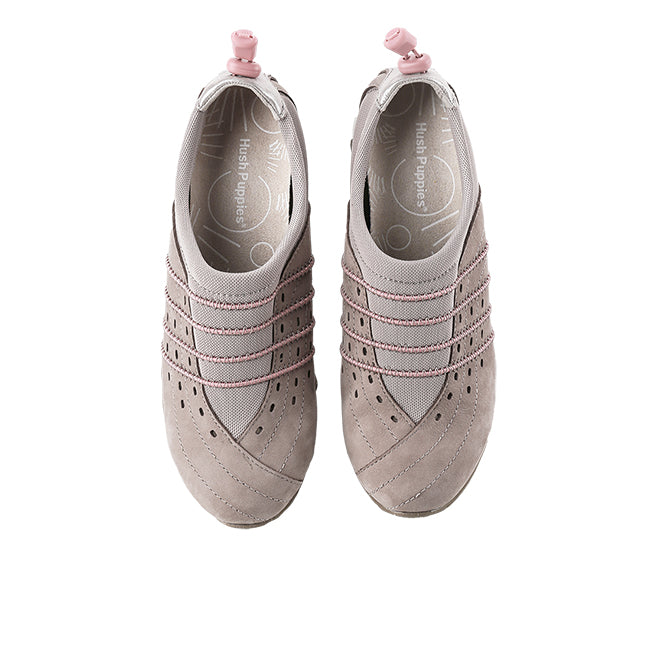 Slip On Energize In Vintage Grey Nubuck