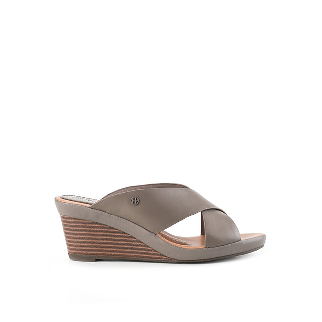 Wedges Gretna Cross In Taupe