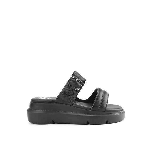 Uplift 2-Band Slide In Bold Black Leather
