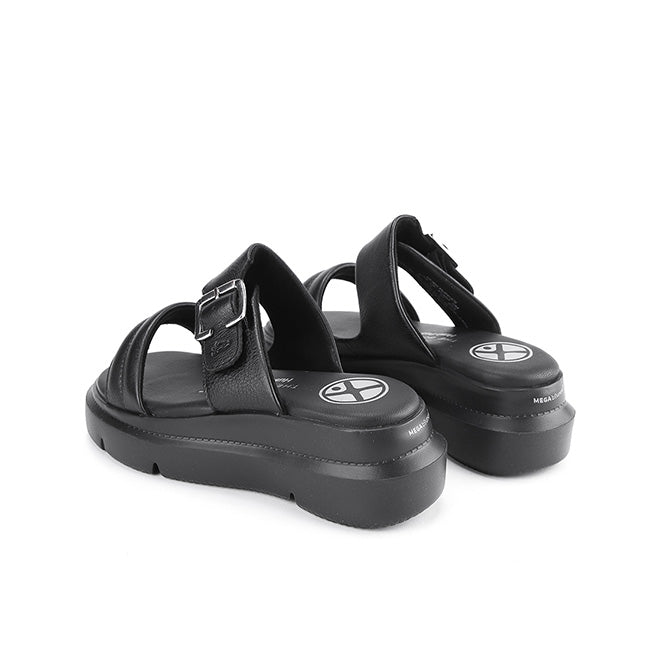 Uplift 2-Band Slide In Bold Black Leather