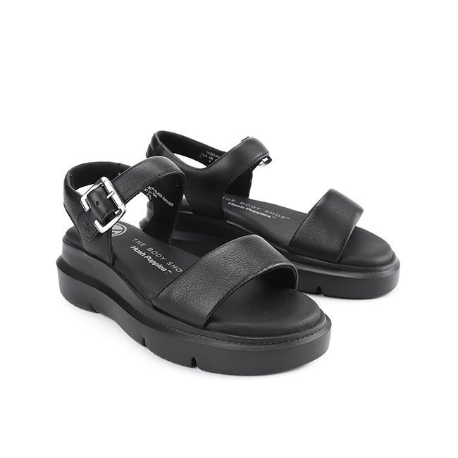 Straps Uplift Qtr Strap In Bold Black Leather