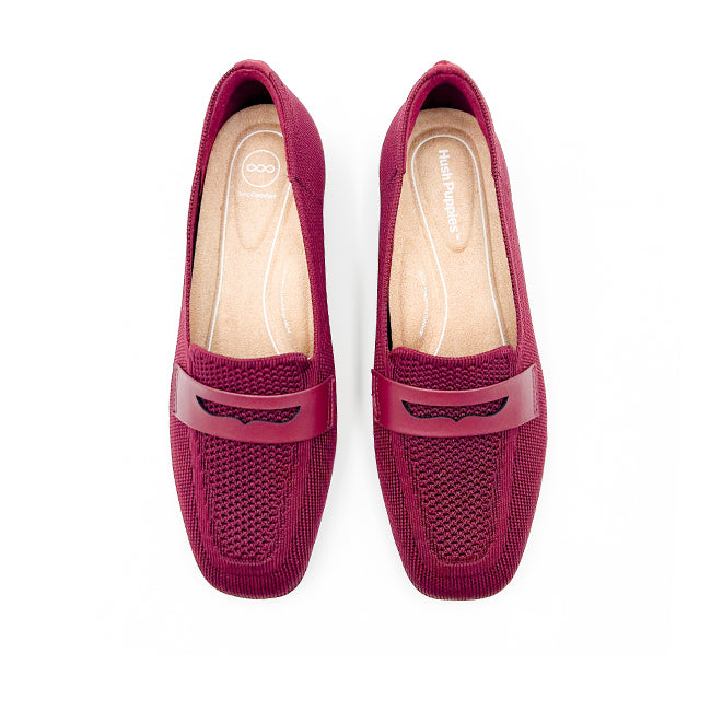 Flats Arletta In Maroon